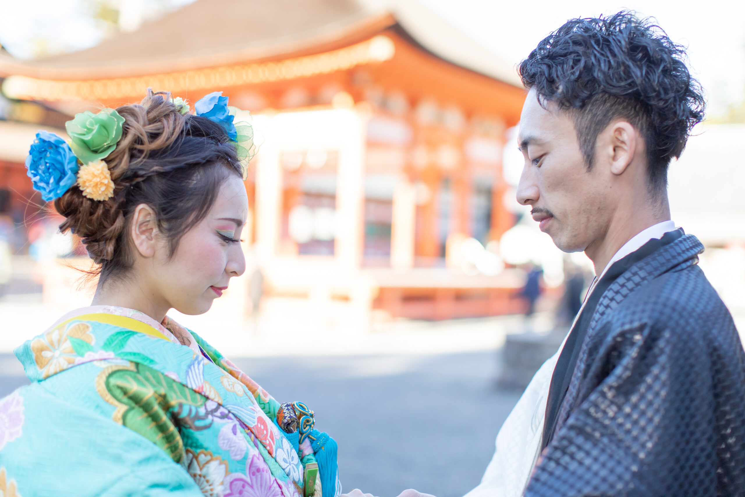 神前挙式 竹 和婚 岐阜 大垣フォトウエディング チャペル カサブランカ